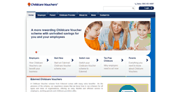 Desktop Screenshot of childcarevouchers.co.uk